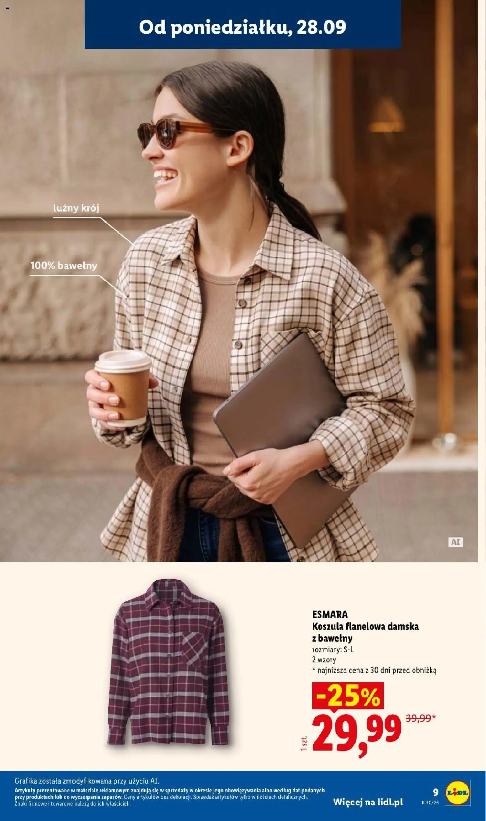 Lidl Katalog od 28.09.2026 | Strona: 13 | Produkty: Koszula