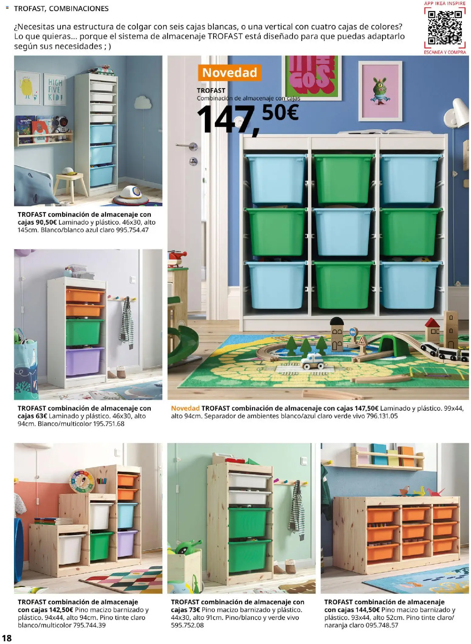 Catálogo IKEA Almacenaje infantil │ válido desde el 01/02/2026 | Página: 18 | Productos: Tinte, Almacenaje