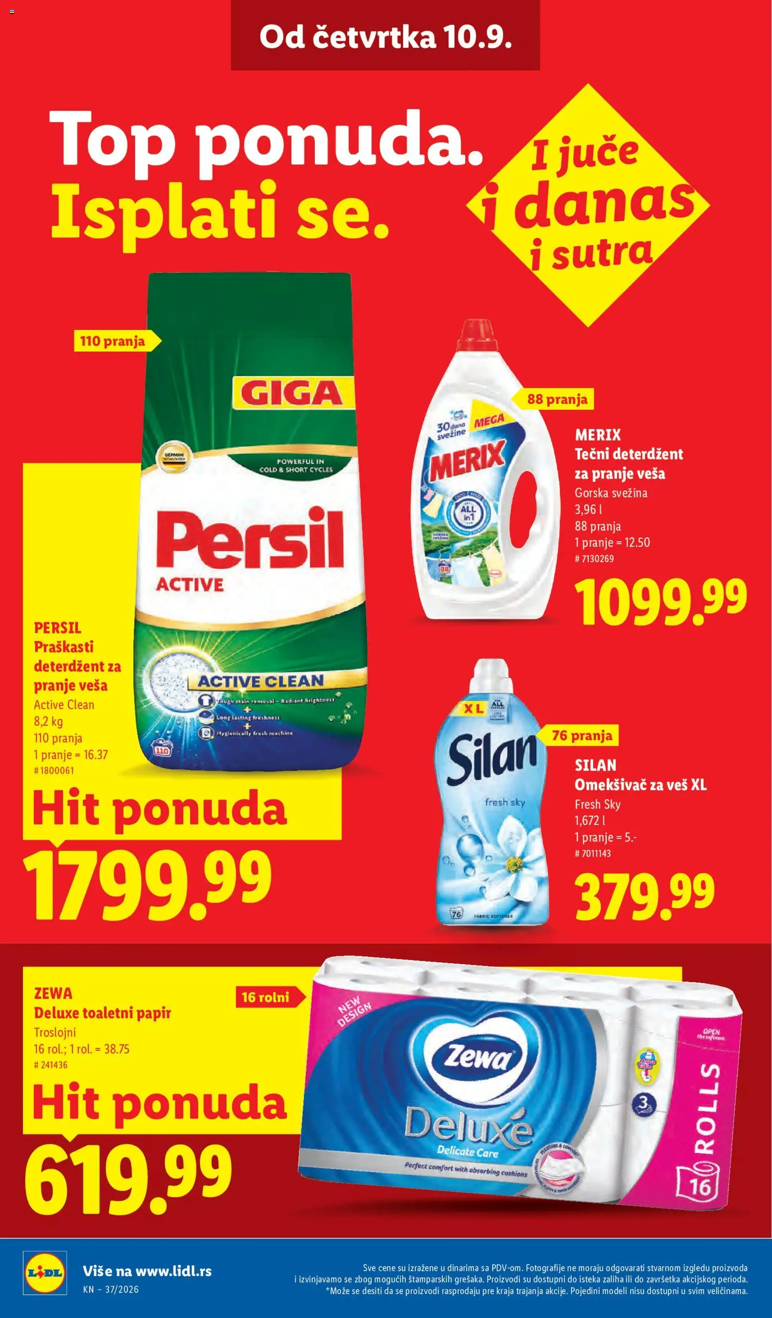 Lidl katalog - važi od 10.09.2026 | Strana: 36