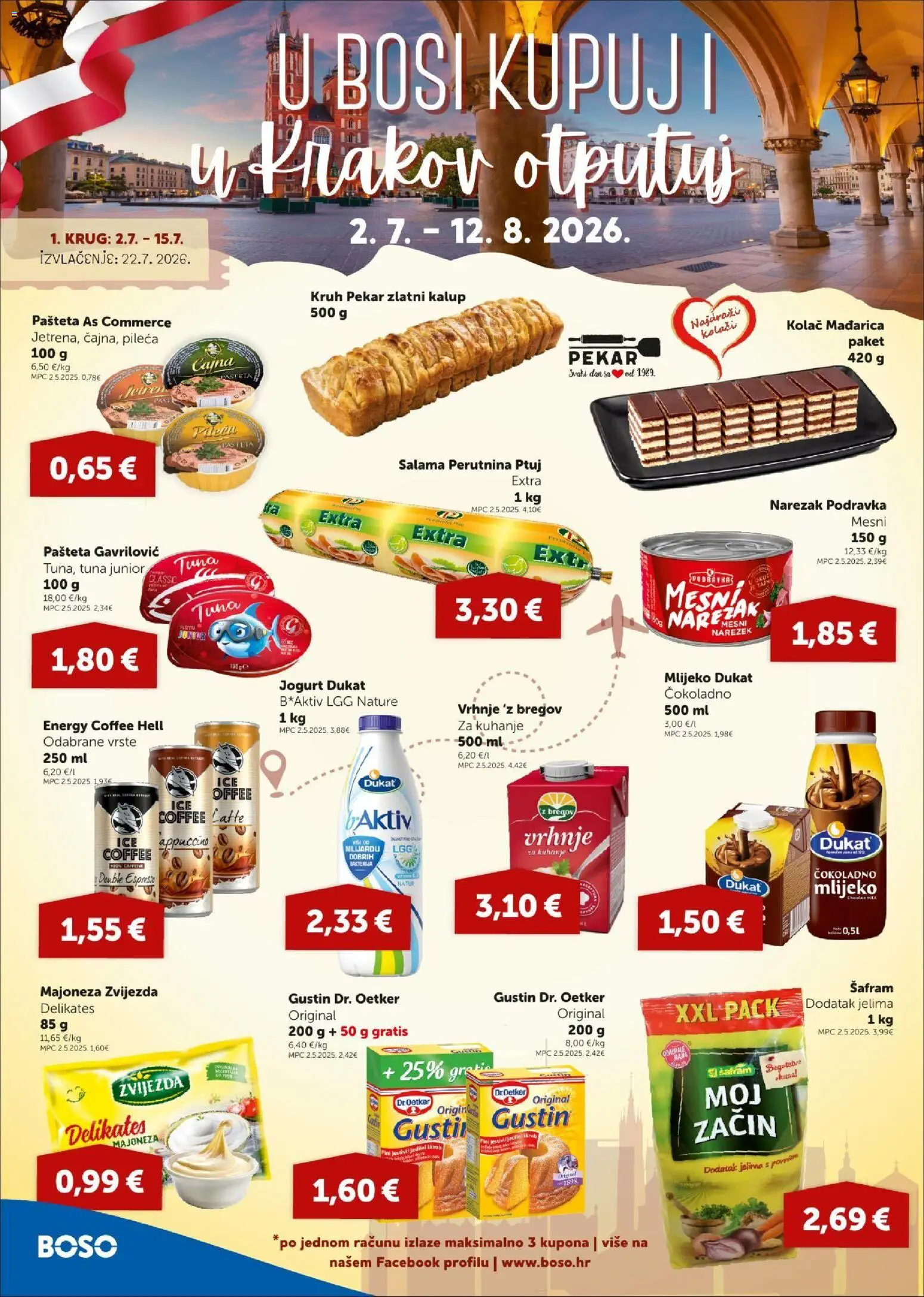 Boso katalog | vrijedi od 02.07.2026 | Stranica: 14 | Proizvodi: Hell, Mlijeko, Salama, Tuna