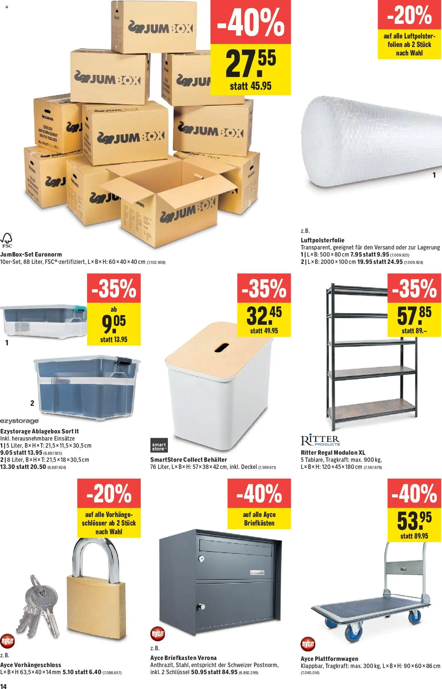 Jumbo aktionen – gültig ab 24.09.2026 | Seite: 14 | Produkte: Regal, Box, Deckel