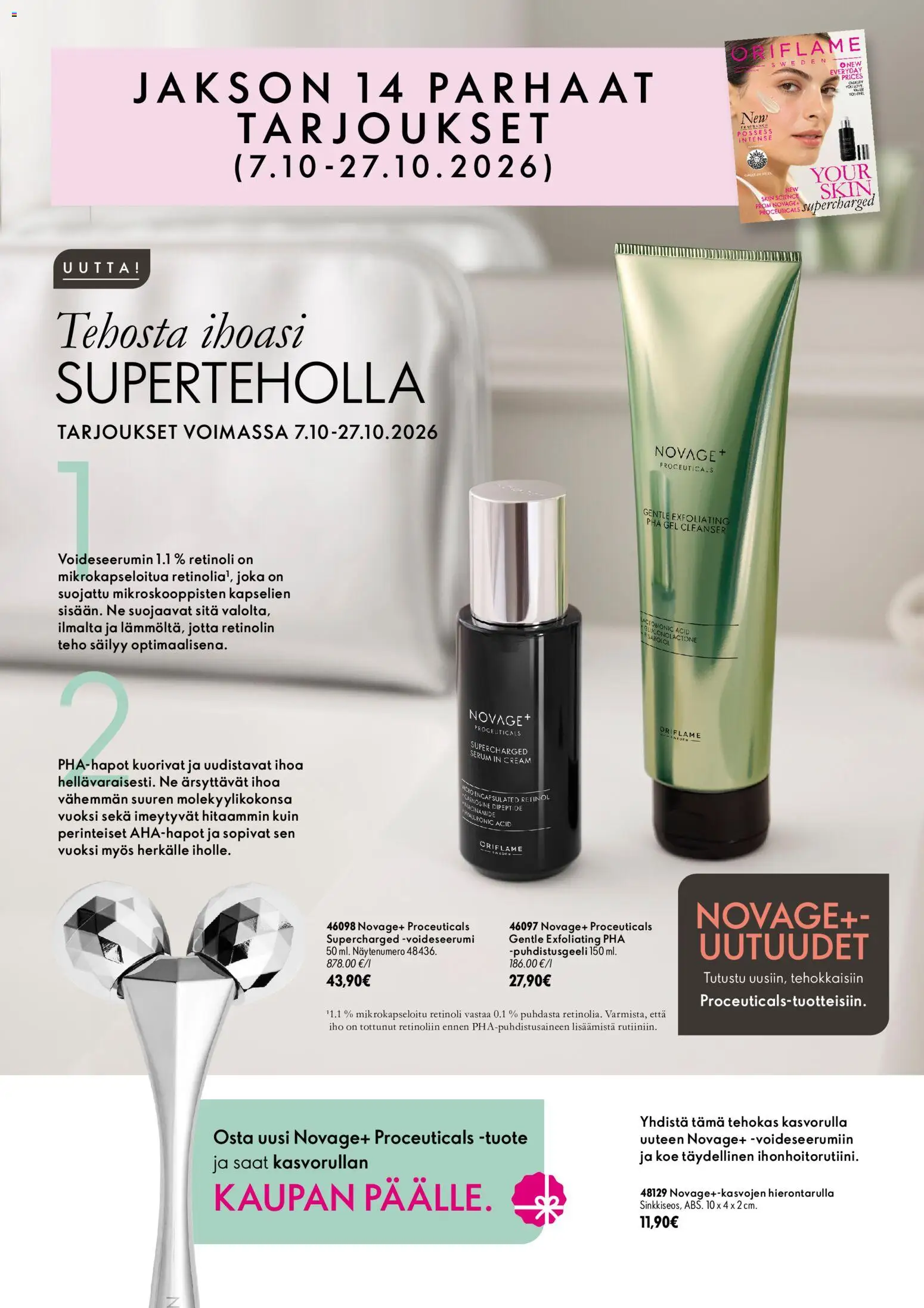 Oriflame Jakson 14 parhaat tarjoukset – voimassa 07/10/2026 alkaen | Sivu: 1