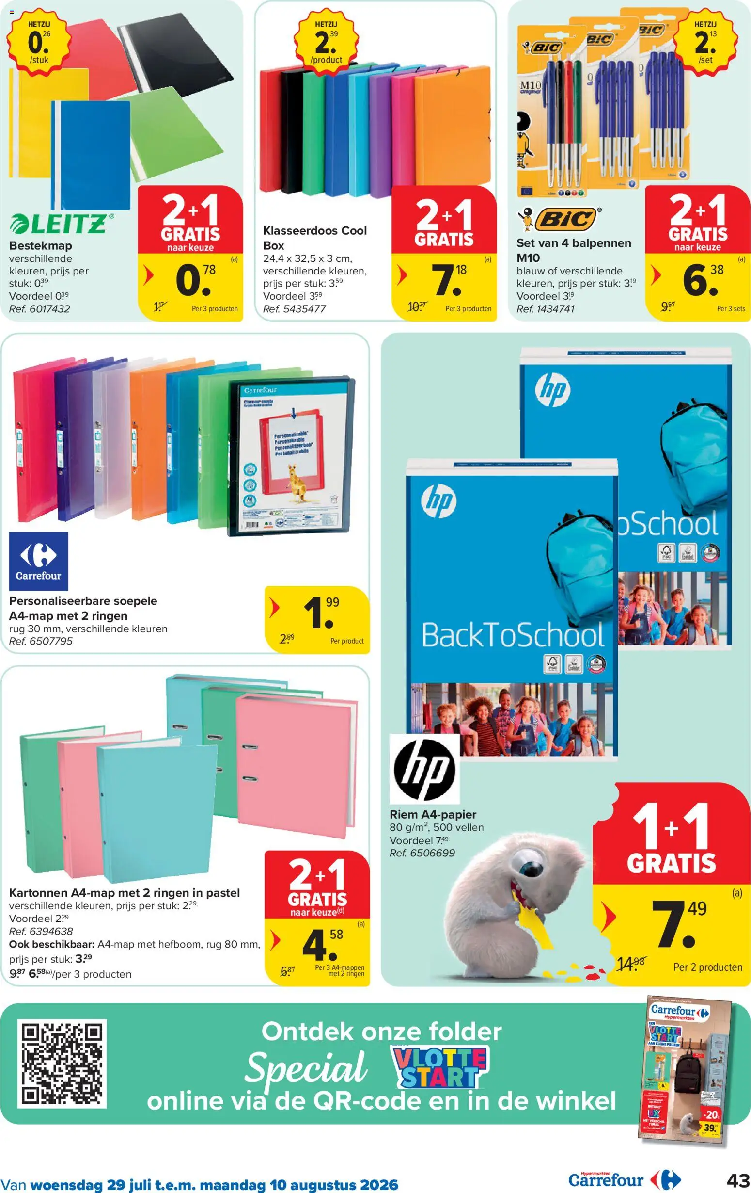 {H1} | Pagina: 43 | Producten: Riem, Box, Balpennen