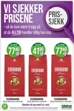 Forhåndsvisning av Kiwi kundeavis gyldig fra 18.05.2026 | Side: 8 | Produkter: Lubrifiant intime, Asparges, Суміш дитяча, Гриби