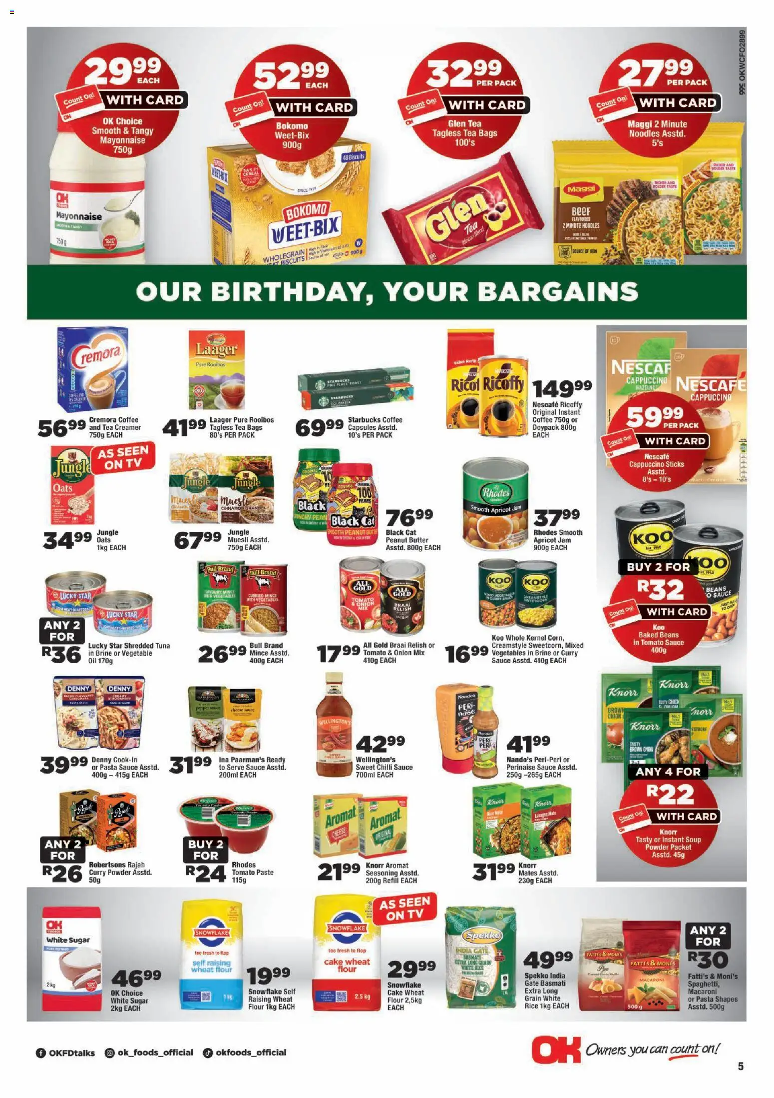 New OK Foods catalogue – valid from 23/09/2026 | Page: 5