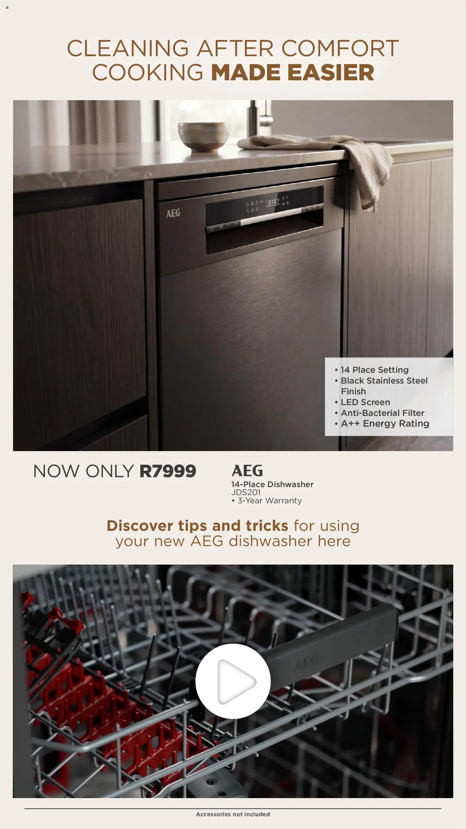New House and Home catalogue – valid from 20/07/2026 | Page: 52 | Products: Dishwasher