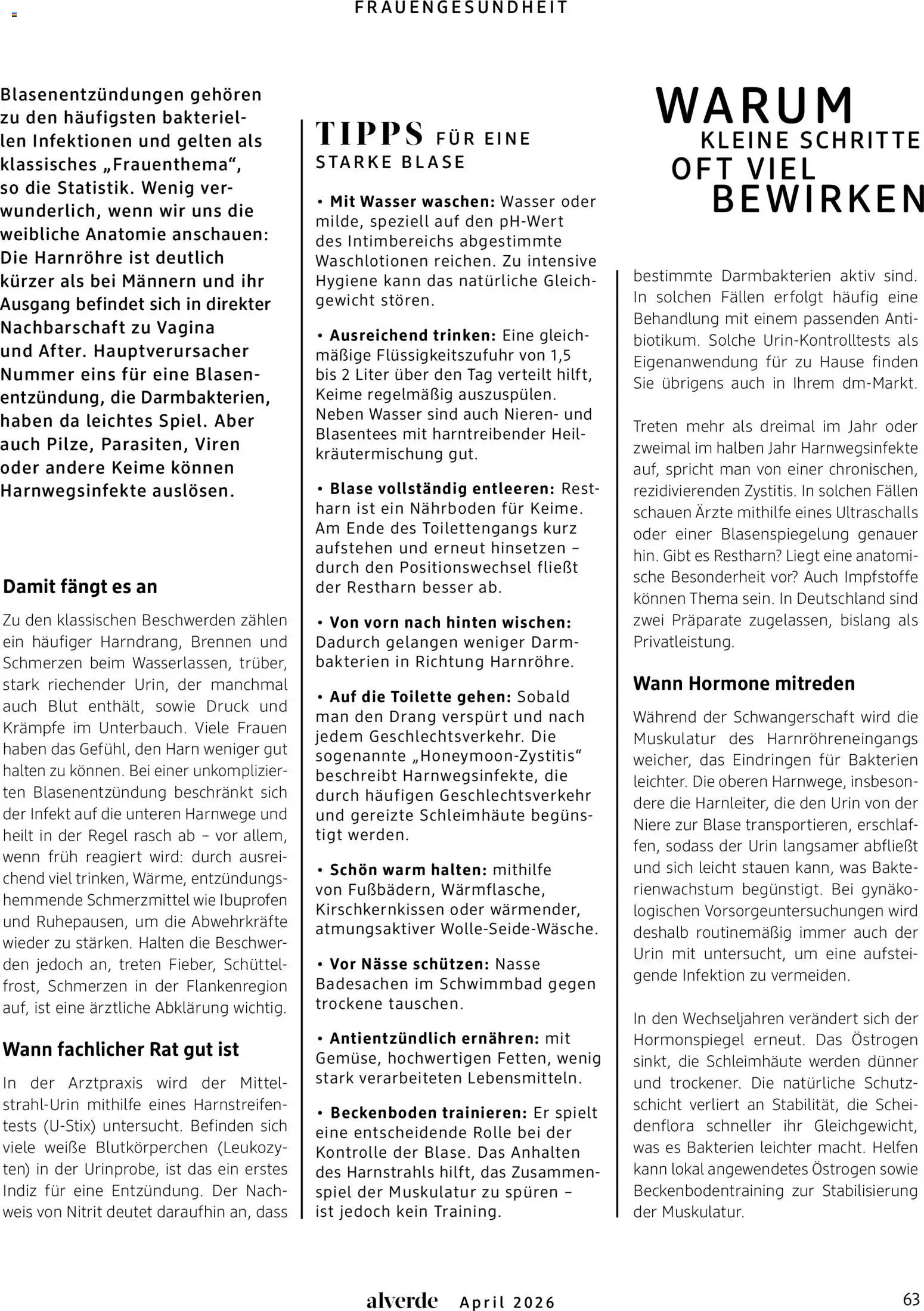 dm drogerie Prospekt 	 – gültig ab 01.04.2026 | Seite: 63 | Produkte: Spiel, Gewicht, Toilette, Wasser