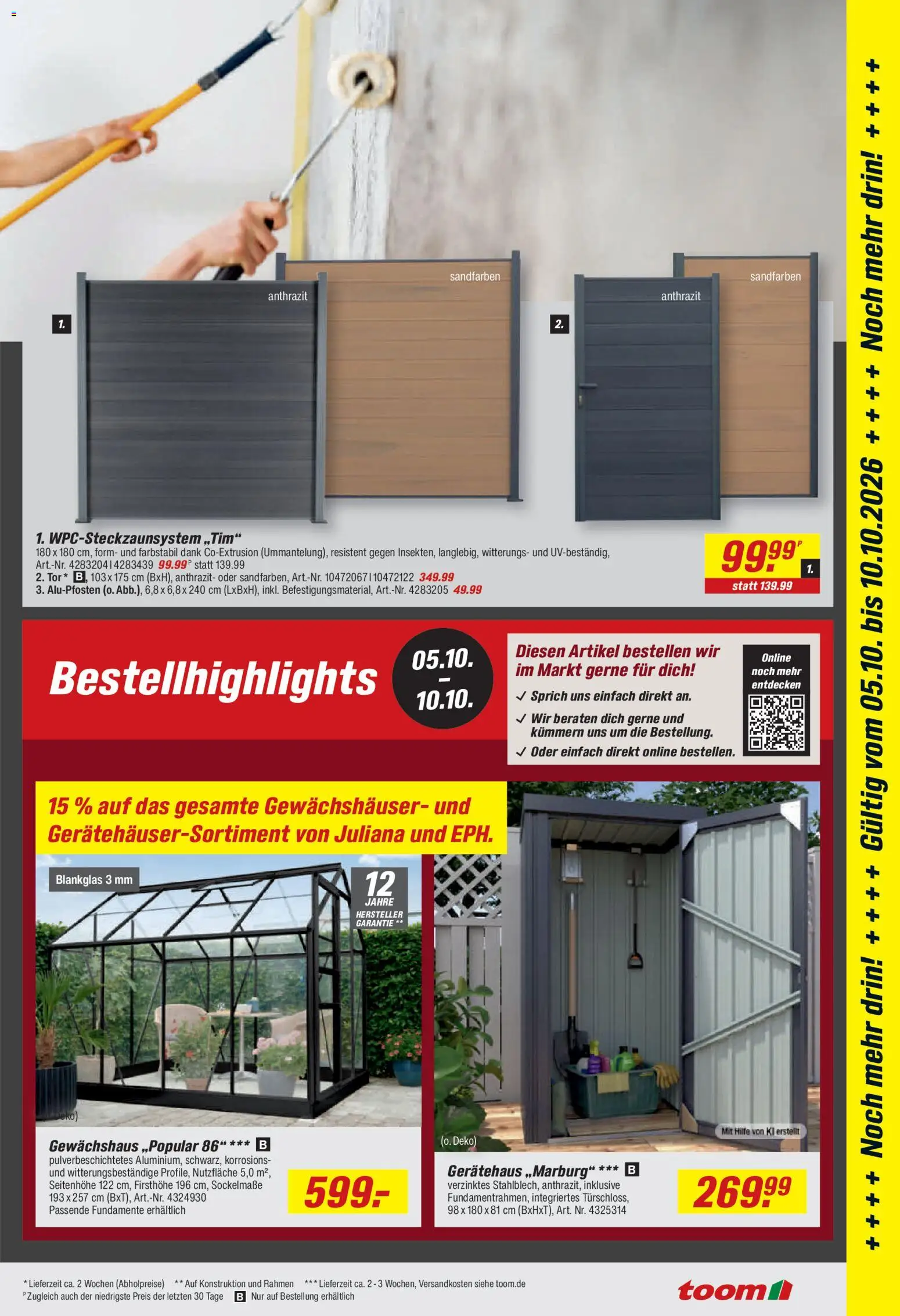 Toom Baumarkt Prospekt – gültig ab 28.09.2026 | Seite: 27