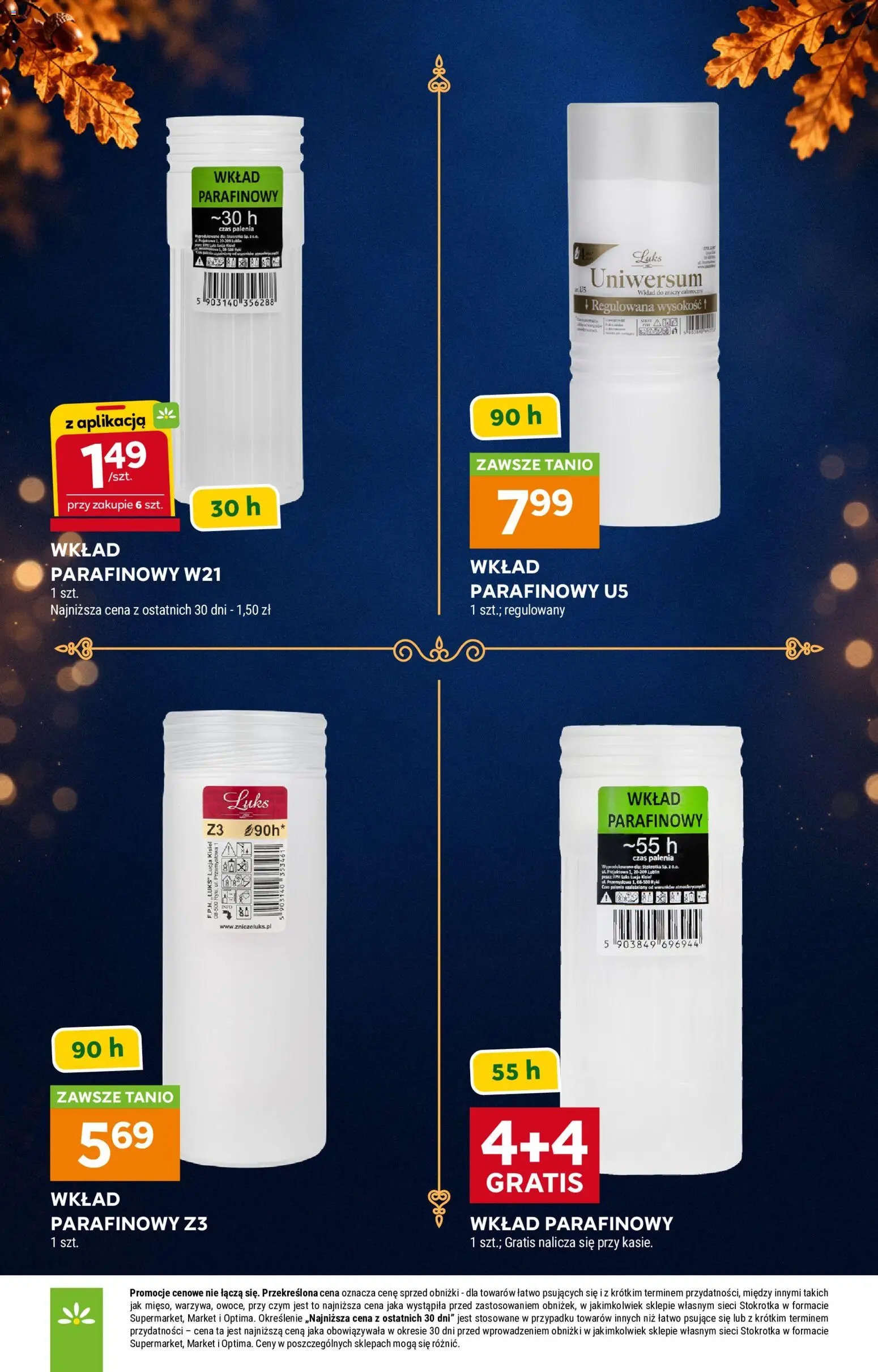 Stokrotka gazetka - Katalog Znicze od 01.10.2026 | Strona: 10 | Produkty: Stokrotka, Kisiel