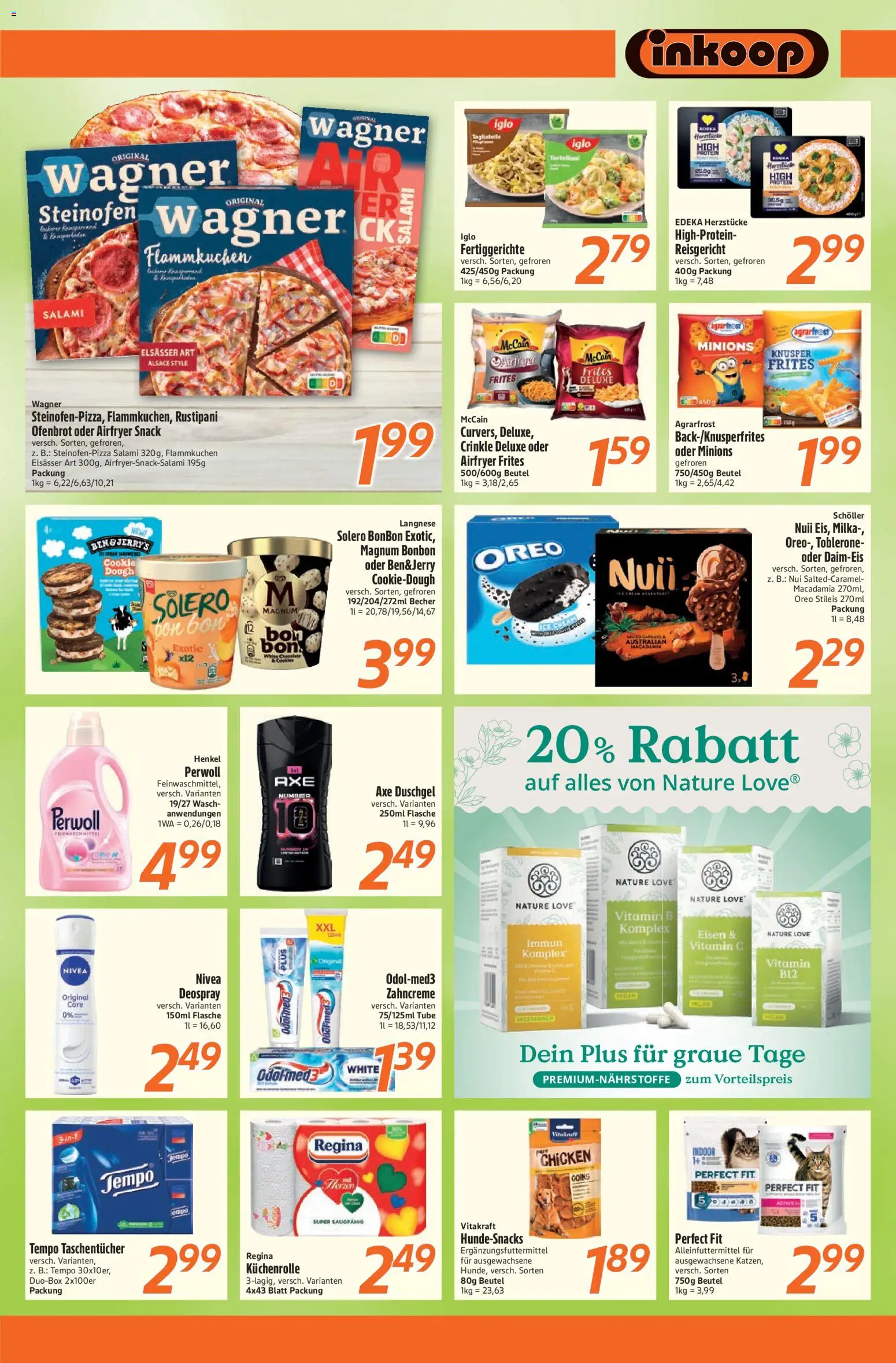 Inkoop Prospekt – gültig ab 31.08.2026 | Seite: 6 | Produkte: McCain, Tempo, Deospray, Küchenrolle