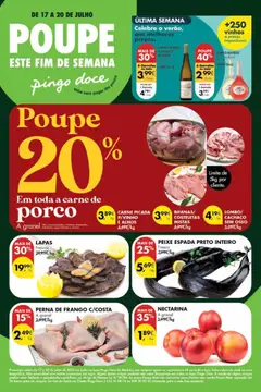 Pré-visualização Pingo Doce Poupe este Fim de Semana Madeira válido de 17/07/2026
