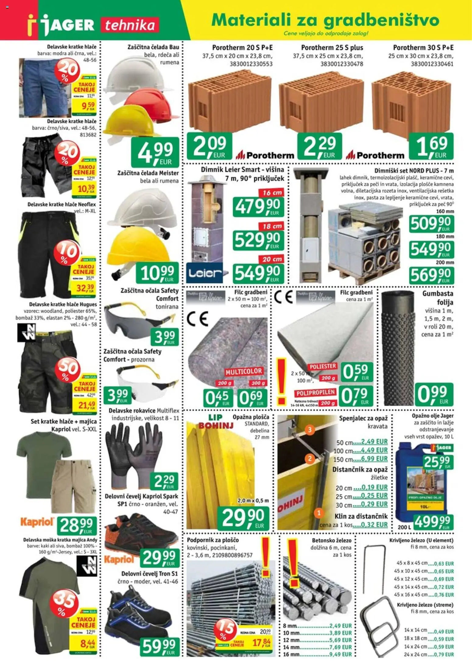 Novi Jager katalog ponudbe – veljaven od 08.07.2026 | Stran: 4 | Izdelki: Kos, Olje, Barva, Ocala