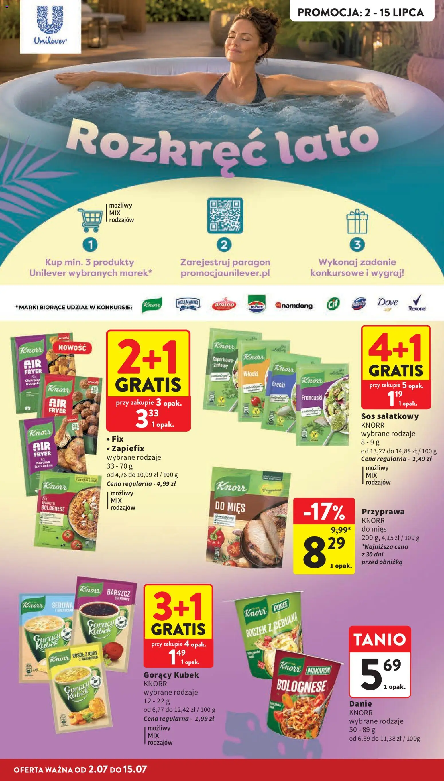 Intermarche gazetka od 02.07.2026 | Strona: 32 | Produkty: Barszcz, Boczek, Makaron, Sos
