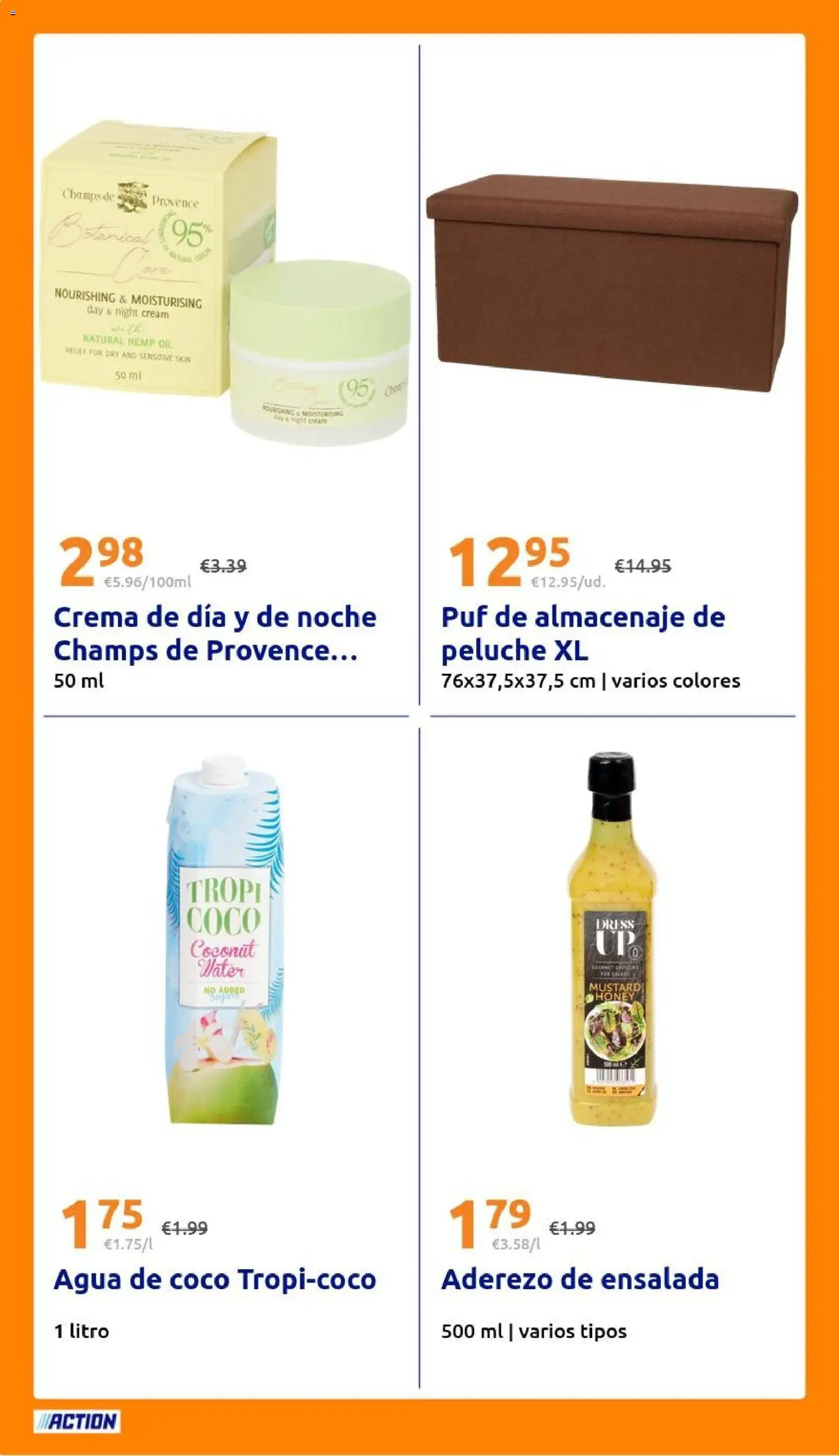 Action folleto │ válido desde el 26/08/2026 | Página: 20 | Productos: Aderezo, Coco, Almacenaje, Agua