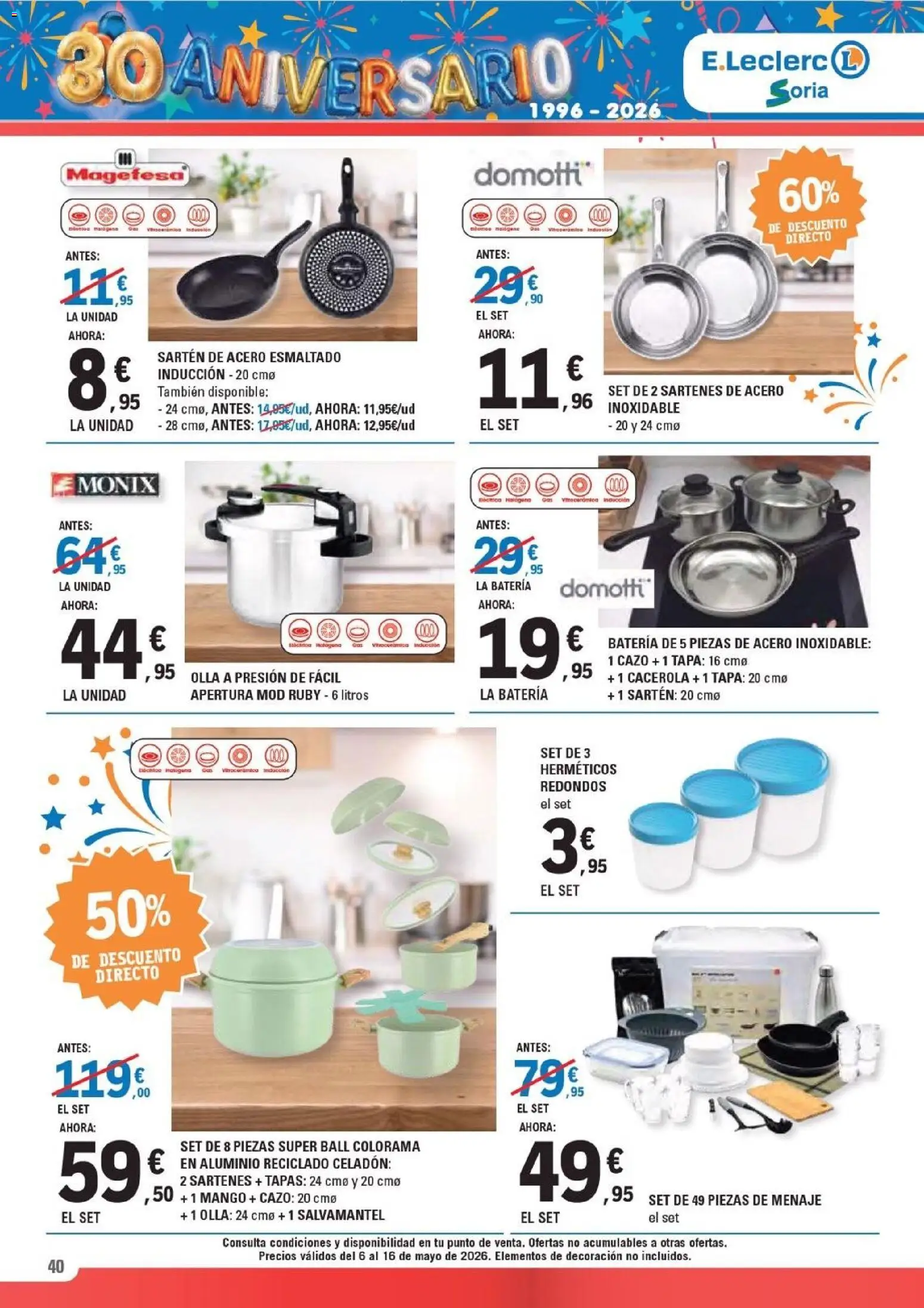 E.Leclerc Soria │ válido desde el 06.05.2026 | Página: 40 | Productos: Ρούτερ, Batería