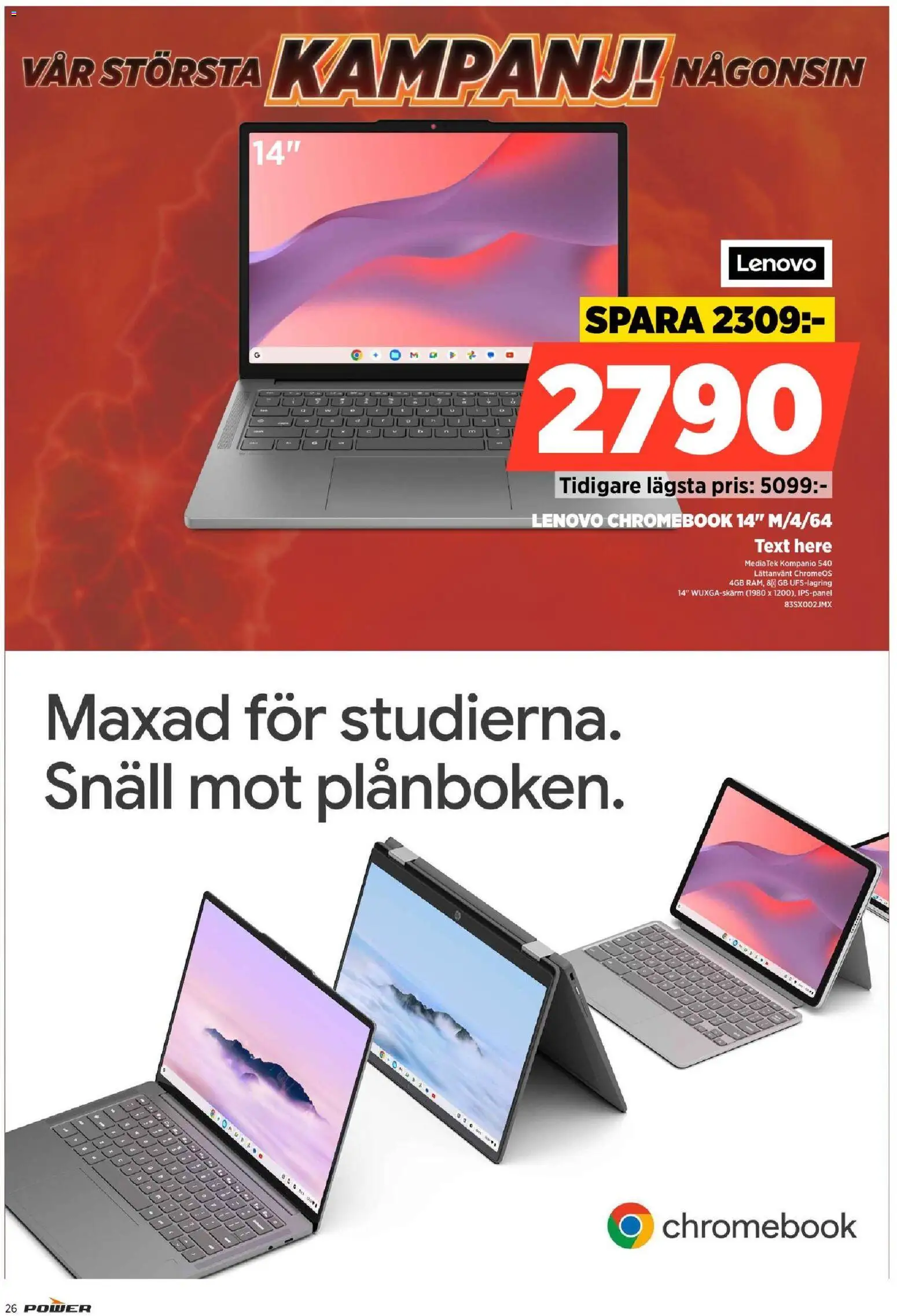 Power reklamblad aktuell från 03/08/2026 | Sida: 26