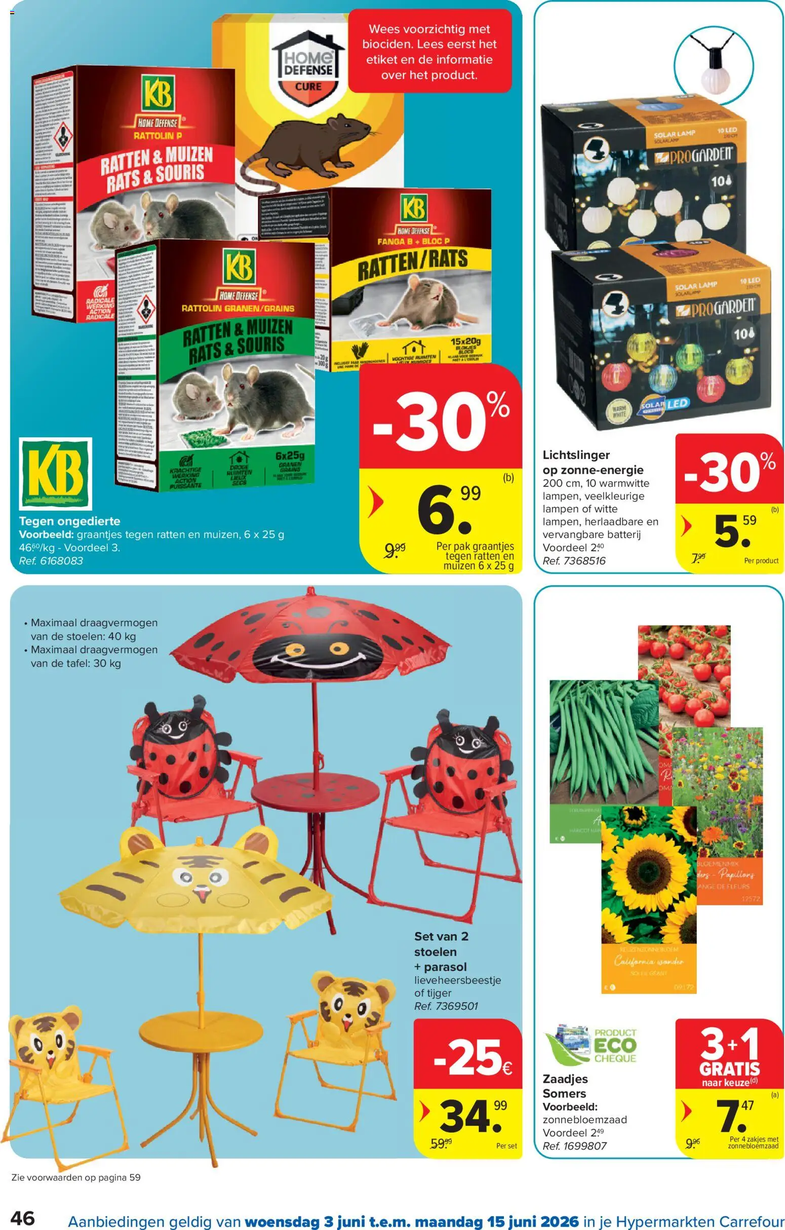 {H1} | Pagina: 46 | Producten: Granen, Tafel, Batterij, Lamp