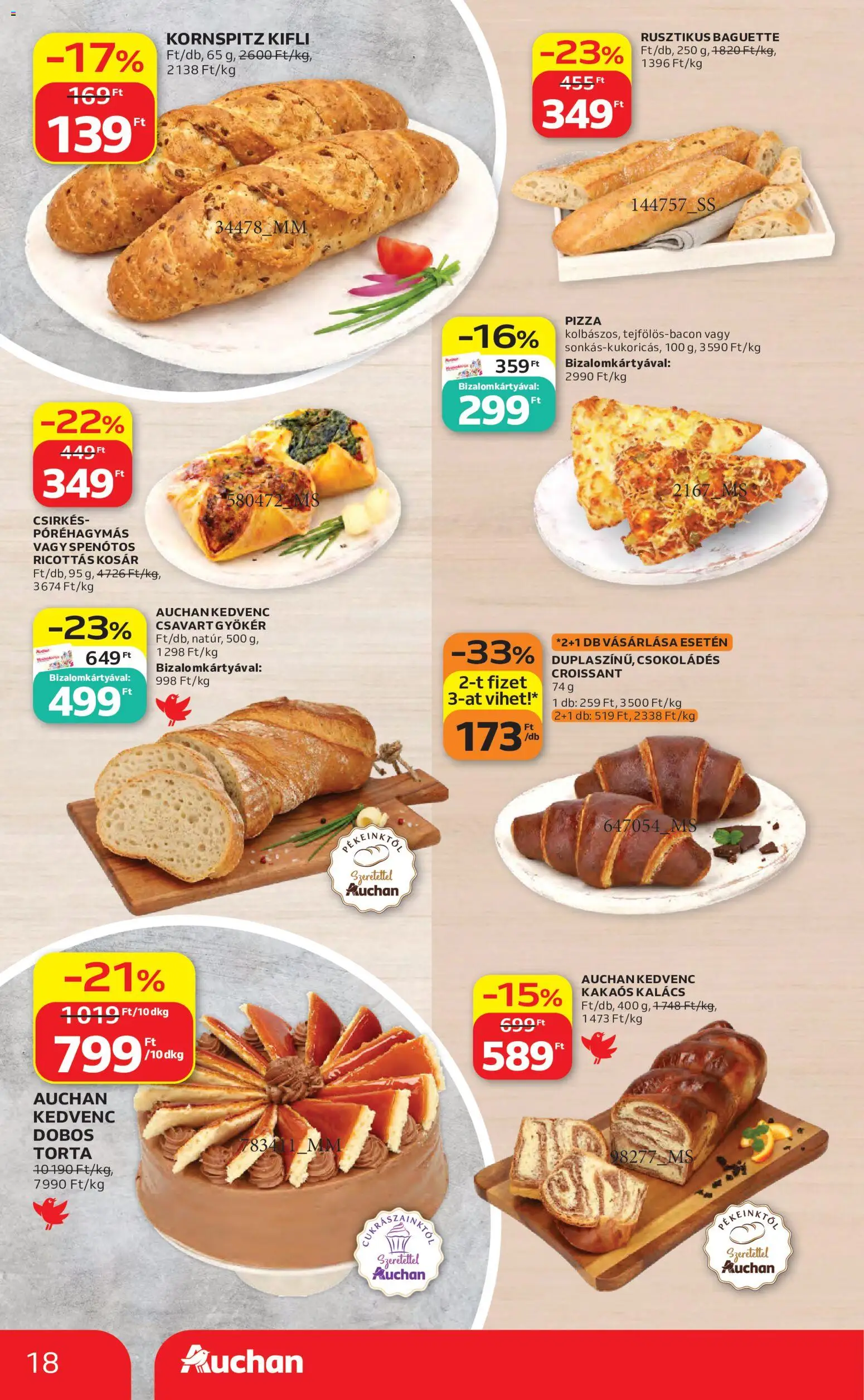 Auchan akciós ujság - amely érvényes a következő dátumtól: 2026.10.08. | Oldal: 18