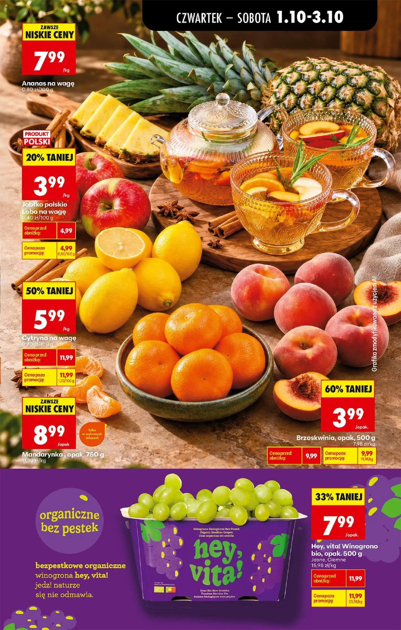 Biedronka Polsko leták - Codziennie niskie ceny od 01.10.2026 | Strana: 25 | Produkty: Ananas