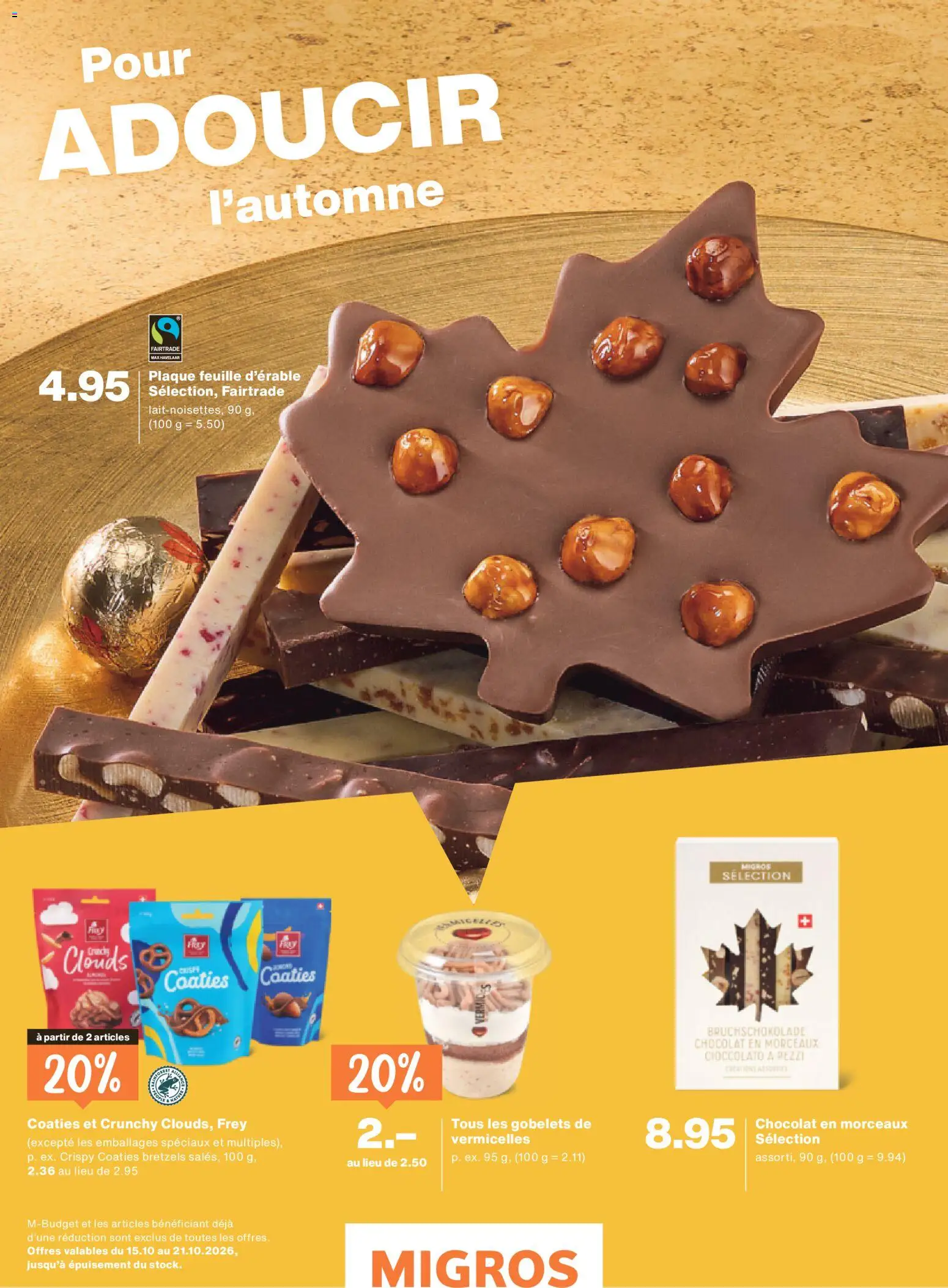 Migros aktionen Magazine FR – gültig ab 14.10.2026 | Seite: 6