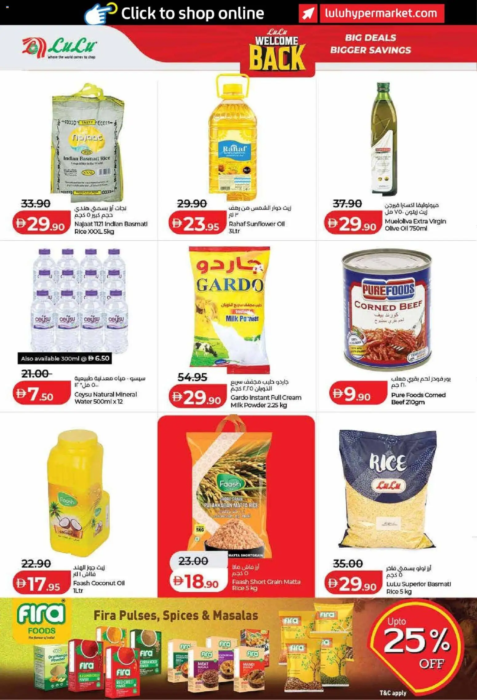 {H1} | Page: 24 | Products: Rice, Cream, Water, Mango