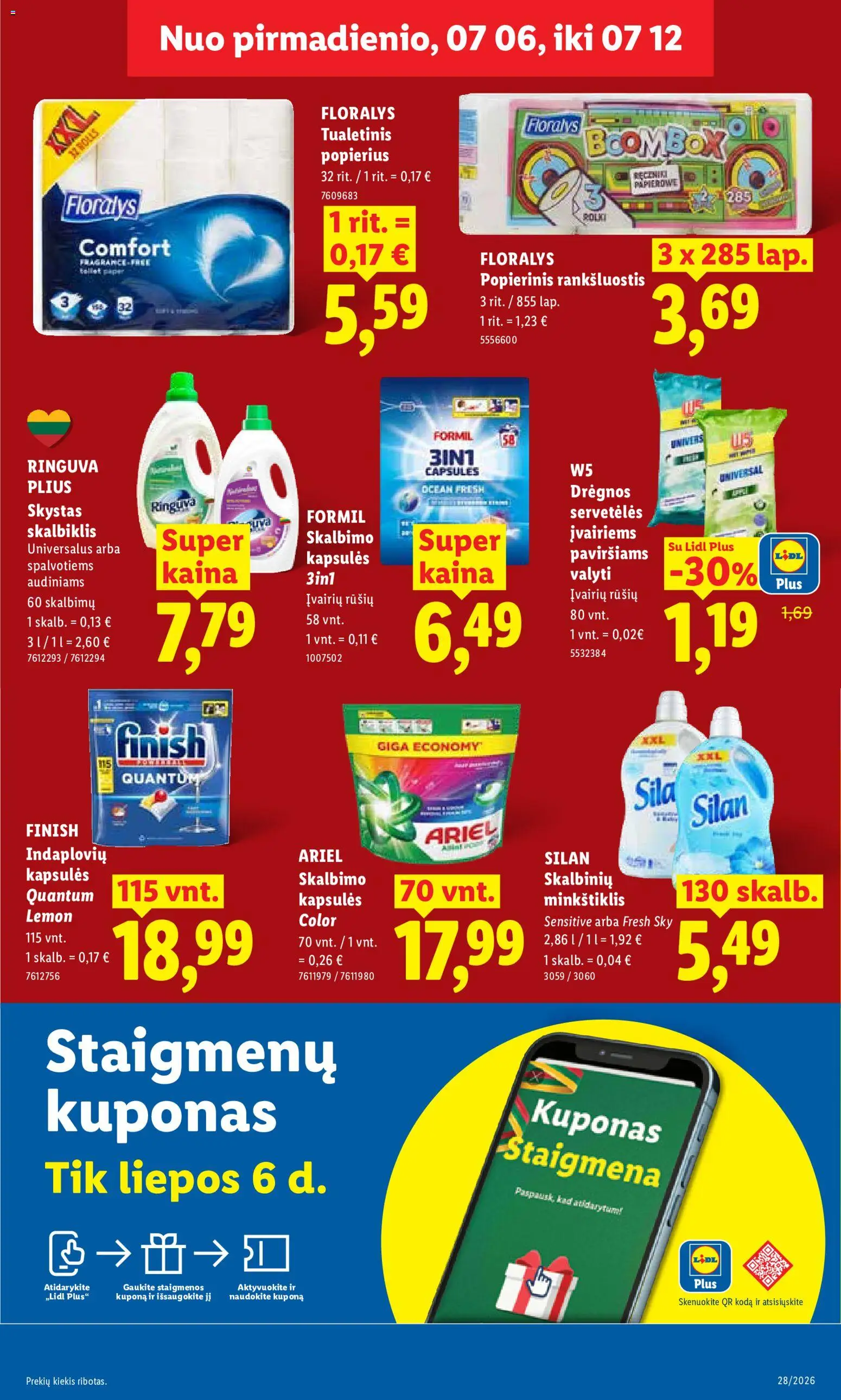 LIDL akcijos nuo 2026.07.06 | Puslapis: 19
