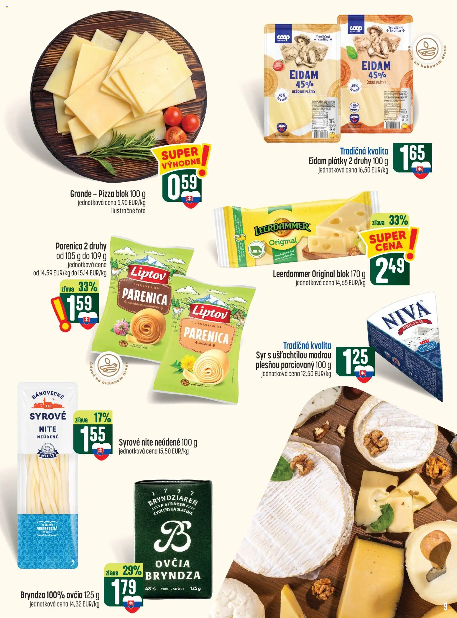 Nové COOP Jednota akcie – leták je platný od 22.10.2026 | Strana: 9