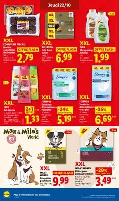 LIDL - Prévisualisation de LIDL catalogue valide à partir de 22/10/2026 | Page: 28 | Produits: Croquettes, Muffins, Bellarom, Pommes