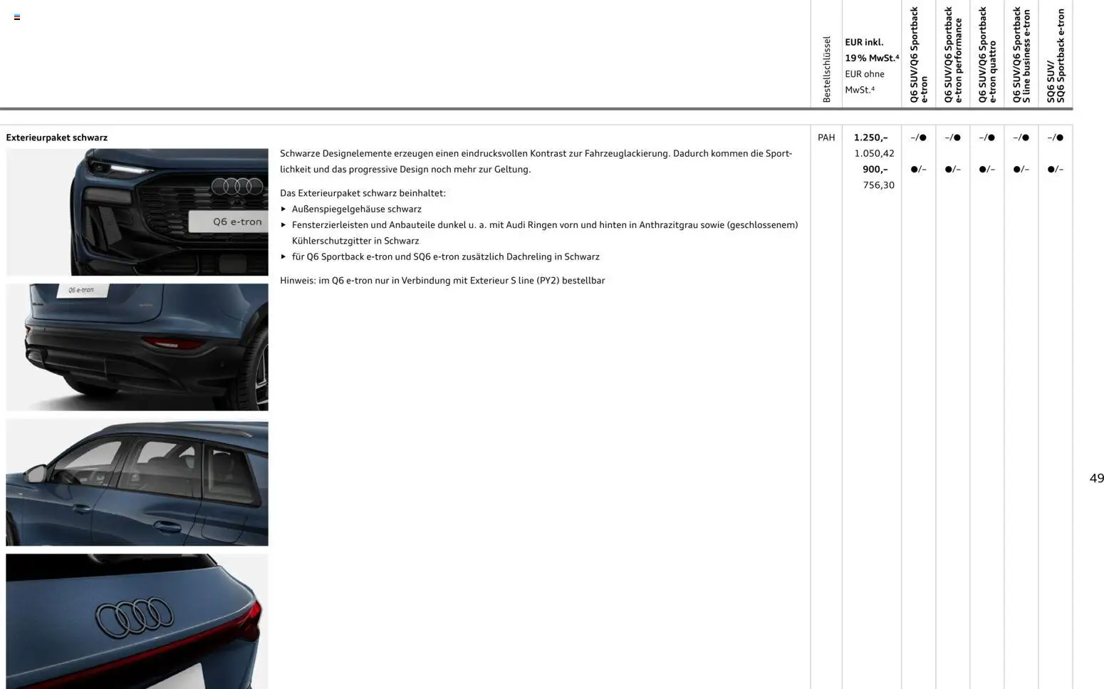 Audi Prospekt – gültig ab 23.06.2026 | Seite: 49