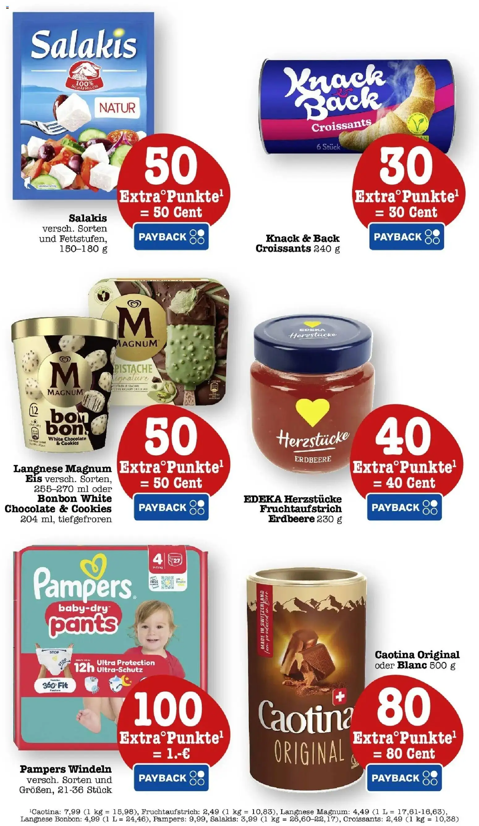 Edeka prospekt Bühlertal	 – gültig ab 27.04.2026 | Seite: 79 | Produkte: Langnese, Pampers, Salakis, Eis
