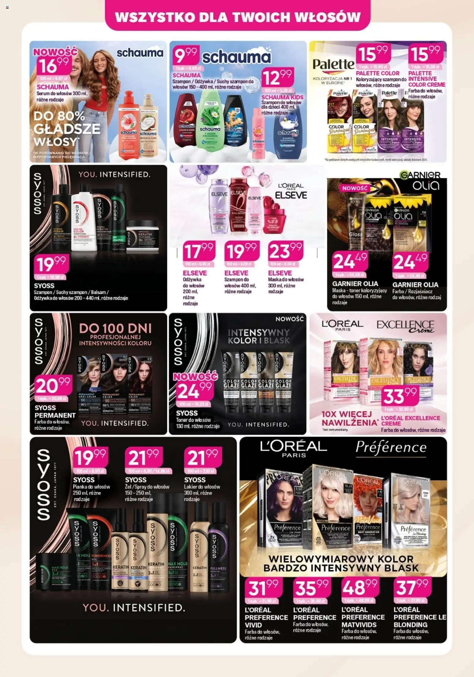 Koliber gazetka od 10.09.2026 | Strona: 4 | Produkty: Rozjaśniacz, Garnier, Szampon, Maska do włosów