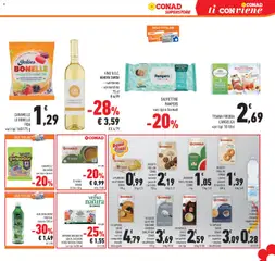 Anteprima del volantino ZUCCHERO 100% ITALIANO, CONAD 1 kg valido a partire dal 04.06.2026 | Pagina: 41 | Prodotti: Yogurt, Biscotti, Frutta, Vino