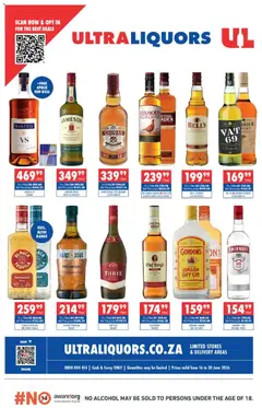 Ultra Liquors specials catalogue – valid from 16.06.2026