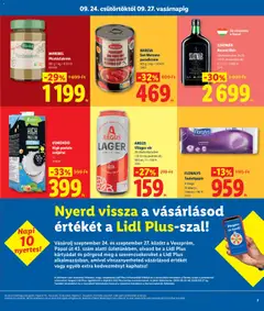 VEMONDO High protein szójaital, HIGH PROTEIN SOYA DRINK plant-based - amely érvényes a következő dátumtól: 2026.09.24. | Oldal: 7