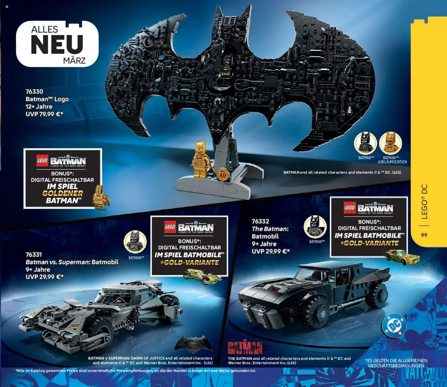 Lego Katalog März - Juni gültig ab 01.03.2026 | Seite: 99 | Produkte: Spiel