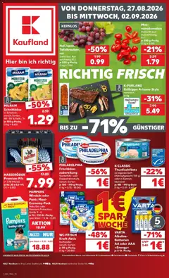 Kaufland Prospekt Nordhorn ab 27.08.2026 gültig