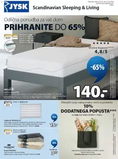 JYSK katalog akcije – veljaven od 23.09.2026