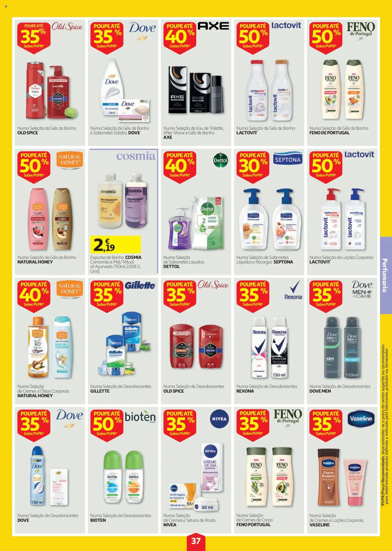 Auchan folheto │ válido de 03/09/2026 | Página: 37 | Produtos: Espuma de banho, Banho, Creme