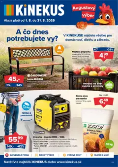 Kinekus leták platný od 01.08.2026