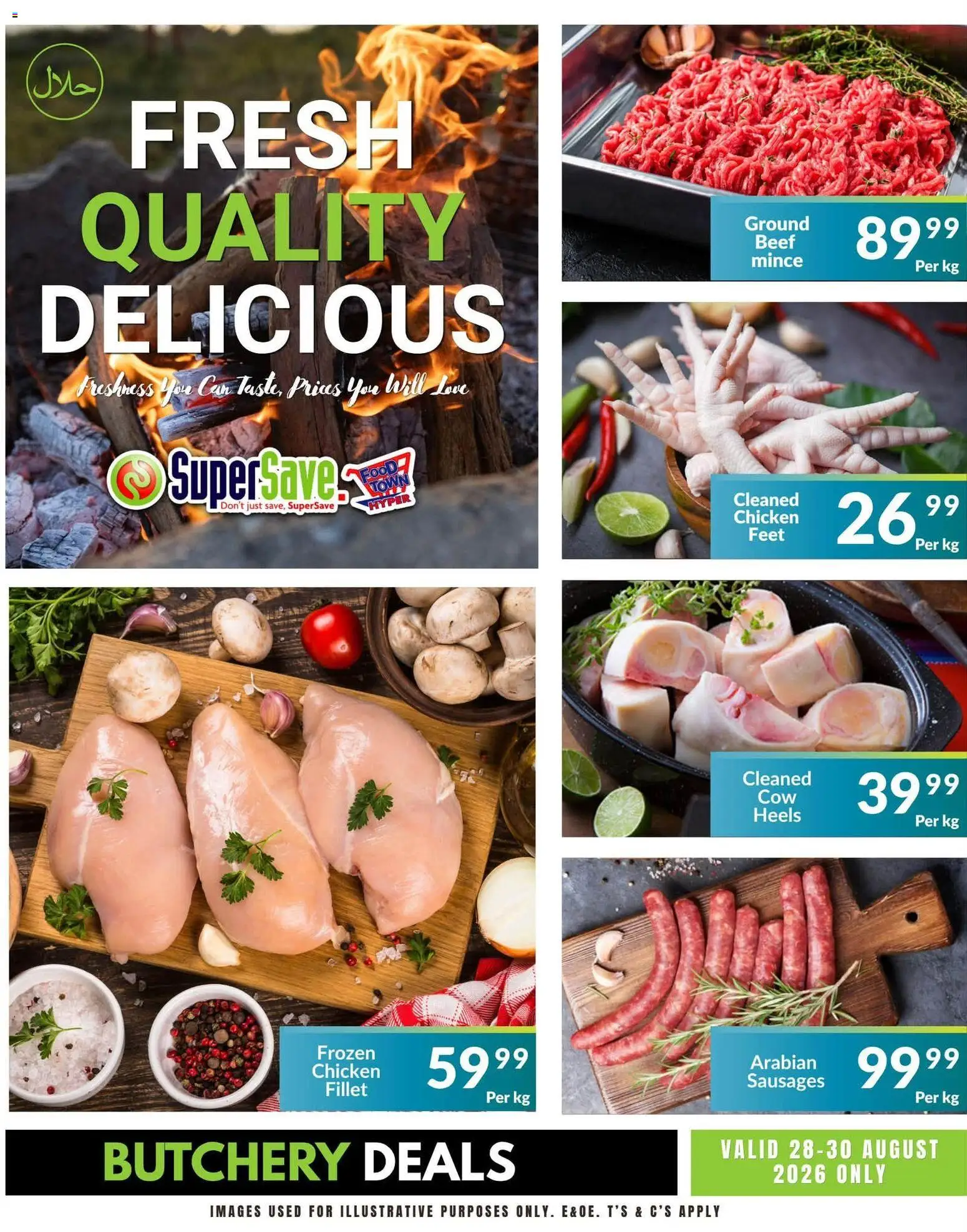 New Super Save catalogue – valid from 28/08/2026 | Page: 3 | Products: Chicken, Beef, Fillet