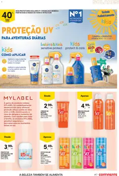 Pré-visualização Continente Beleza Brilho com sabor a verão válido de 07/07/2026 | Página: 7 | Produtos: Agua, Sopa, Colheres, Creme