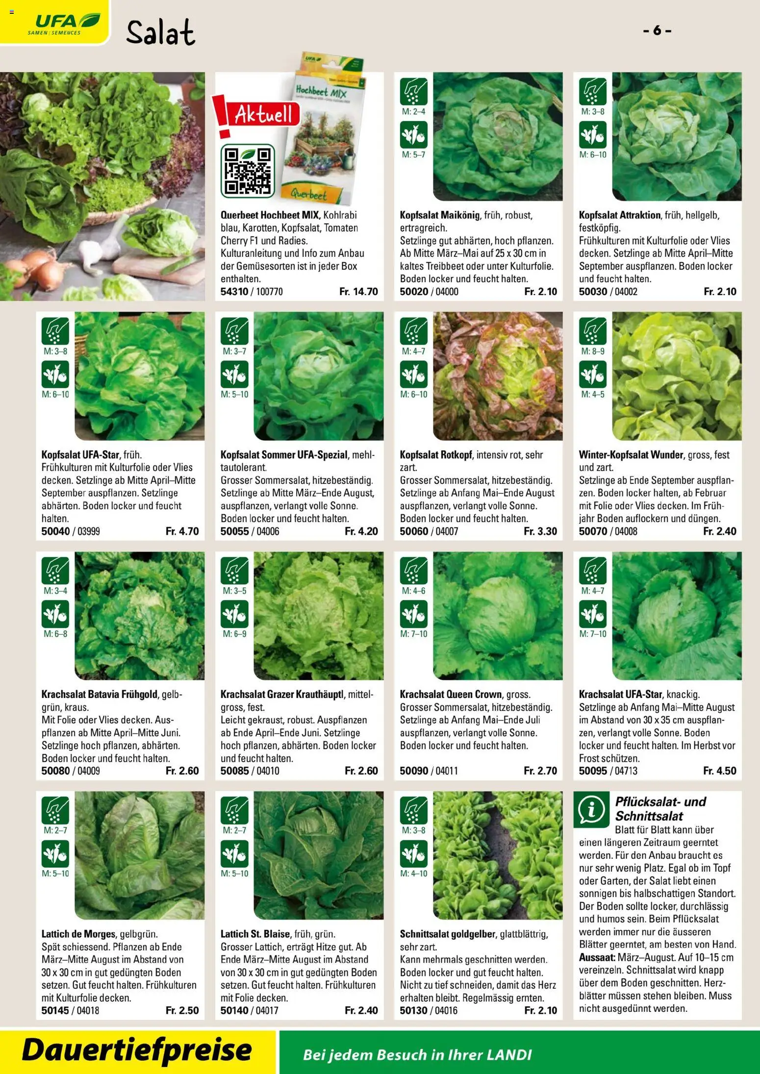 Landi ( Deaktivovane pre Letakomat )  Aktionen – gültig ab 07.01.2026 | Seite: 8 | Produkte: Mehl, Box, Tomaten, Salat