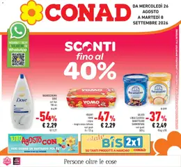Anteprima del volantino Conad volantino Lombardia valido a partire dal 26/08/2026
