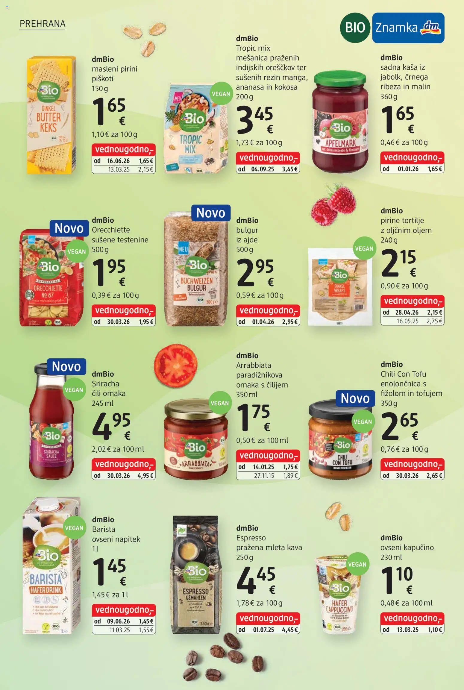 Novi DM Drogerie Markt katalog ponudbe – veljaven od 01.07.2026 | Stran: 22 | Izdelki: Kapučino, Kava, Omaka, Cili