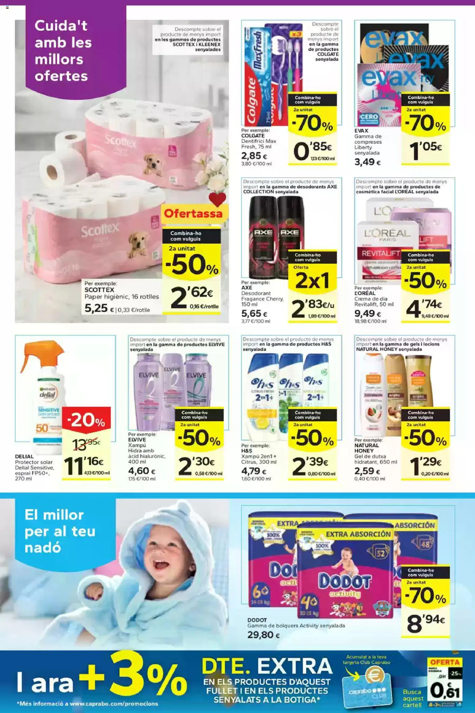 Caprabo folleto │ válido desde el 16/07/2026 | Página: 19 | Productos: Protector solar, Crema, Crema de día