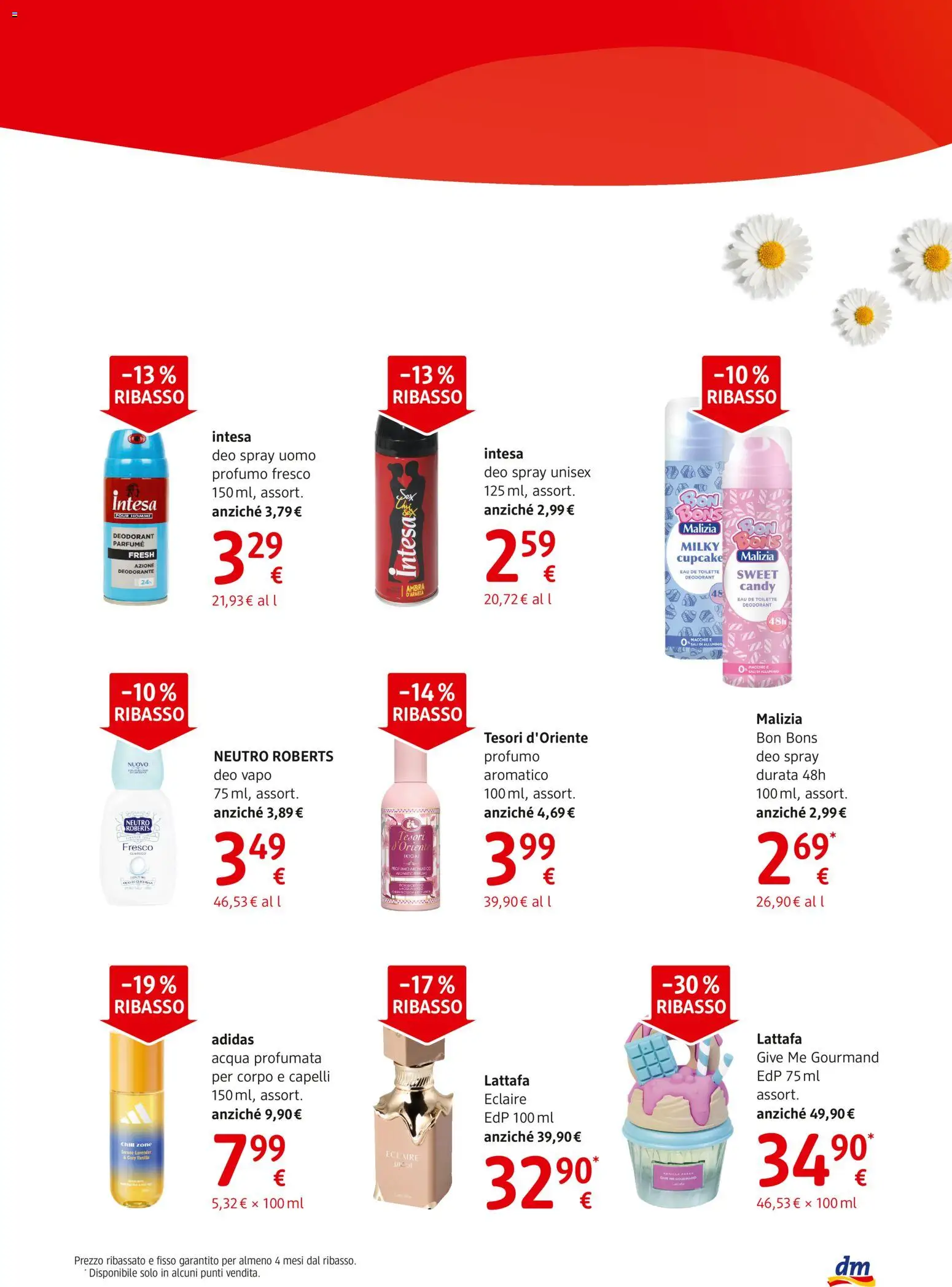Volantino dm drogerie markt del 11.06.2026 | Pagina: 5 | Prodotti: Deodorante, Acqua, Profumo