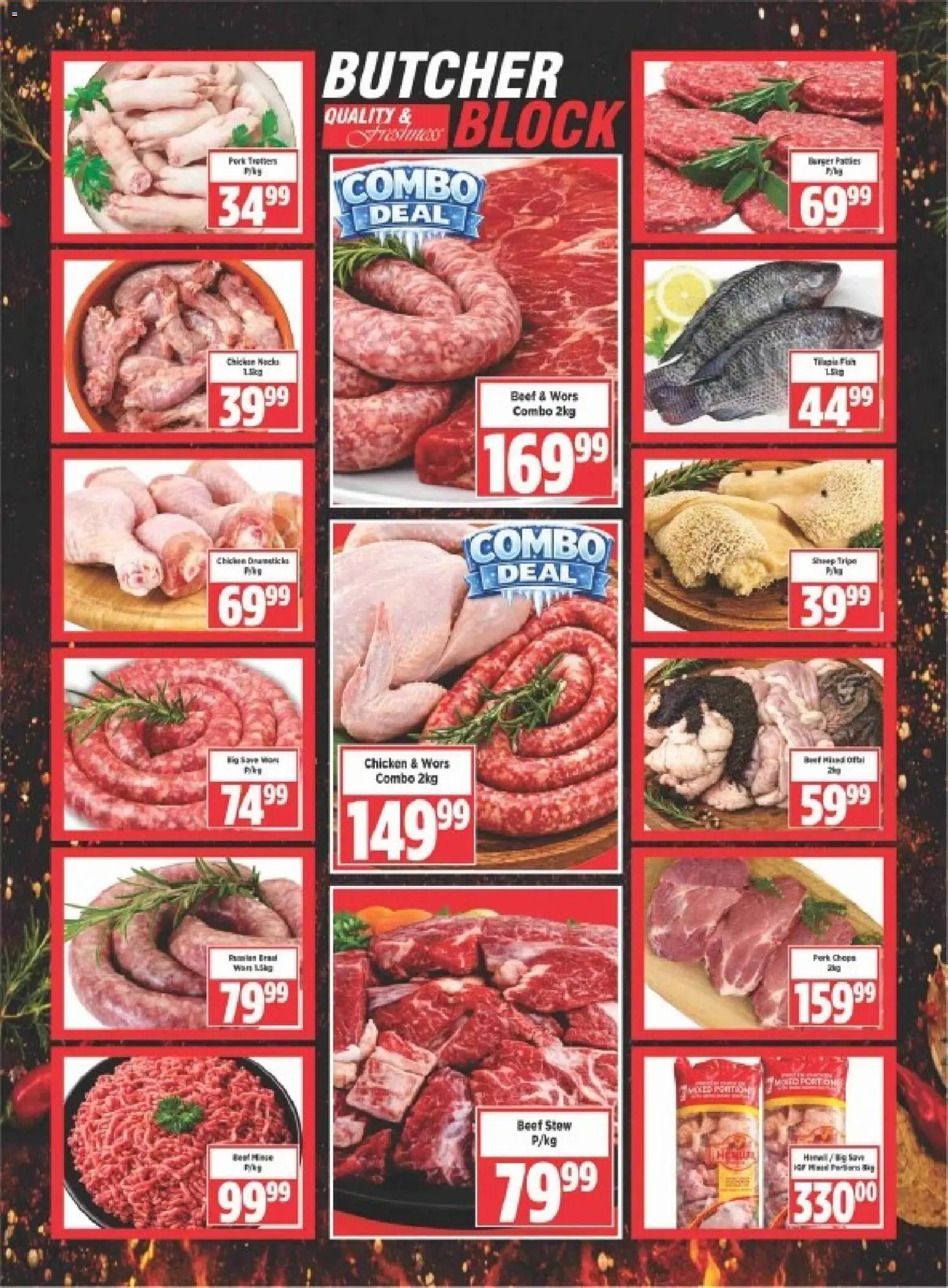 New Big Save catalogue – valid from 28.04.2026 | Page: 4 | Products: Chicken, Pork, Beef