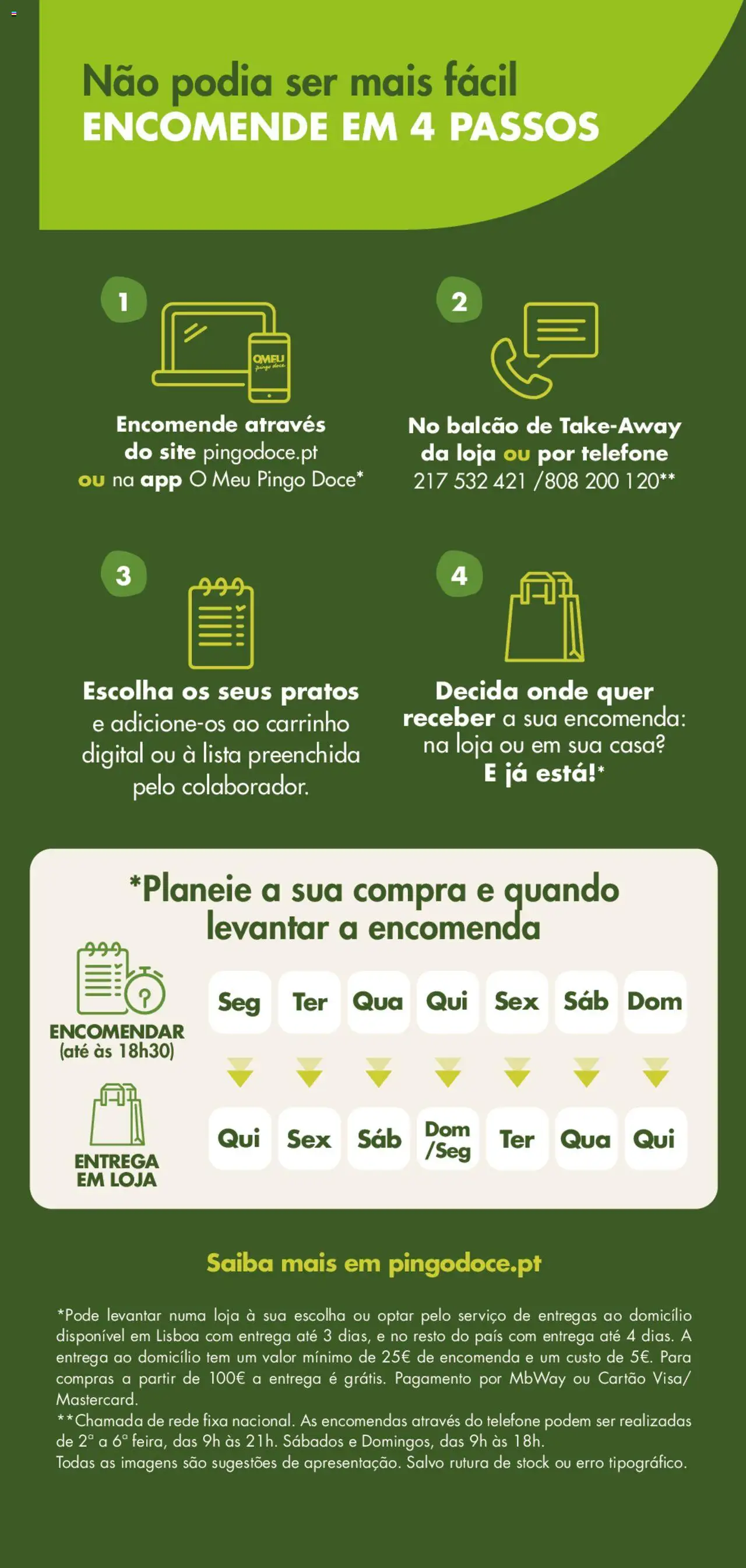 Pingo Doce - Catálogo-Menu do Chef │ válido de 21/02/2025 | Página: 6 | Produtos: Telefone, Pratos