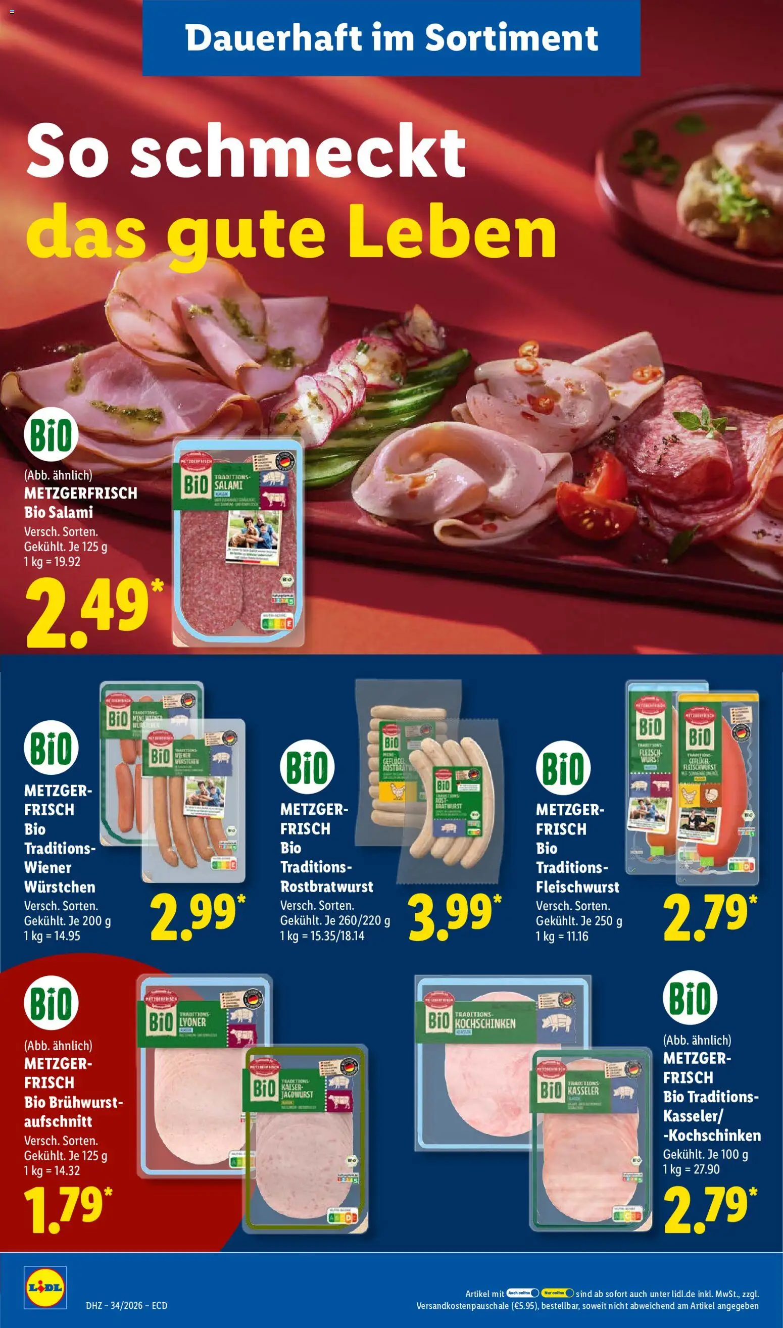 Lidl Německo leták od 17.08.2026 | Strana: 22