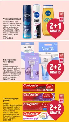 Delhaize folder week 29 - Voorbeeld van een folder van Delhaize, geldig van 16/07/2026 | Pagina: 36 | Producten: Scheerapparaat, Douche, Gum, Antitranspirant